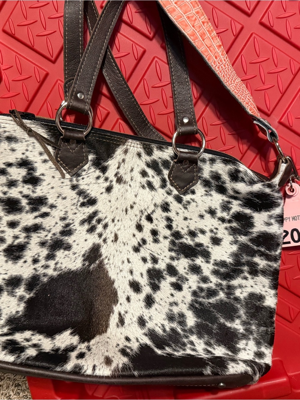 Holy Cow Couture Designer Hybrid brown black and white